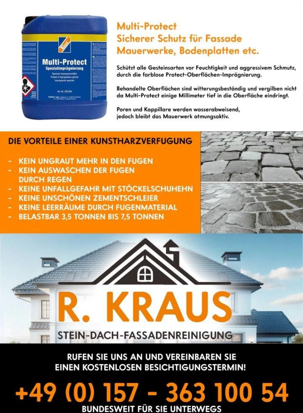 Imprägnierung mit Multi-Protect