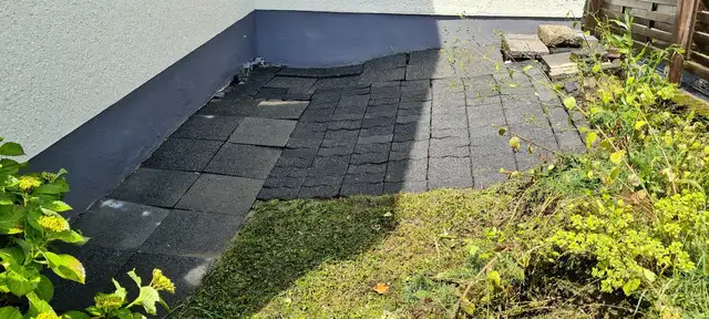 Gereinigtes Dach und gereinigte Hausfassade in Breitscheid (10)