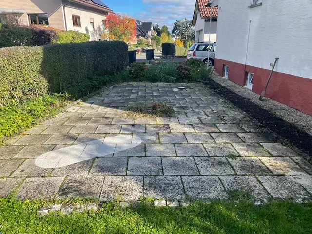 Gereinigtes Pflaster, Terrasse und Hoffläche im Lahn-Dill-Kreis (6)