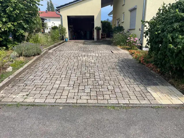 Gereinigtes Pflaster, Terrasse und Hoffläche im Lahn-Dill-Kreis (10)