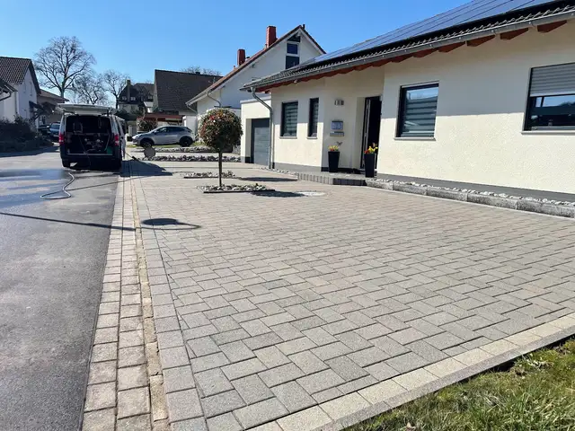 Gereinigtes Pflaster, Terrasse und Hoffläche im Lahn-Dill-Kreis (14)