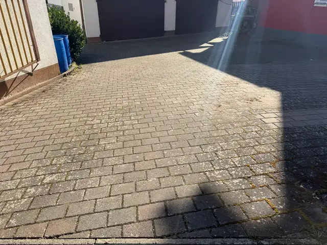Gereinigtes Pflaster, Terrasse und Hoffläche im Lahn-Dill-Kreis (24)