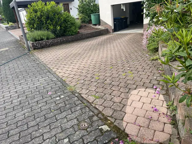 Gereinigtes Pflaster, Terrasse und Hoffläche im Lahn-Dill-Kreis (38)