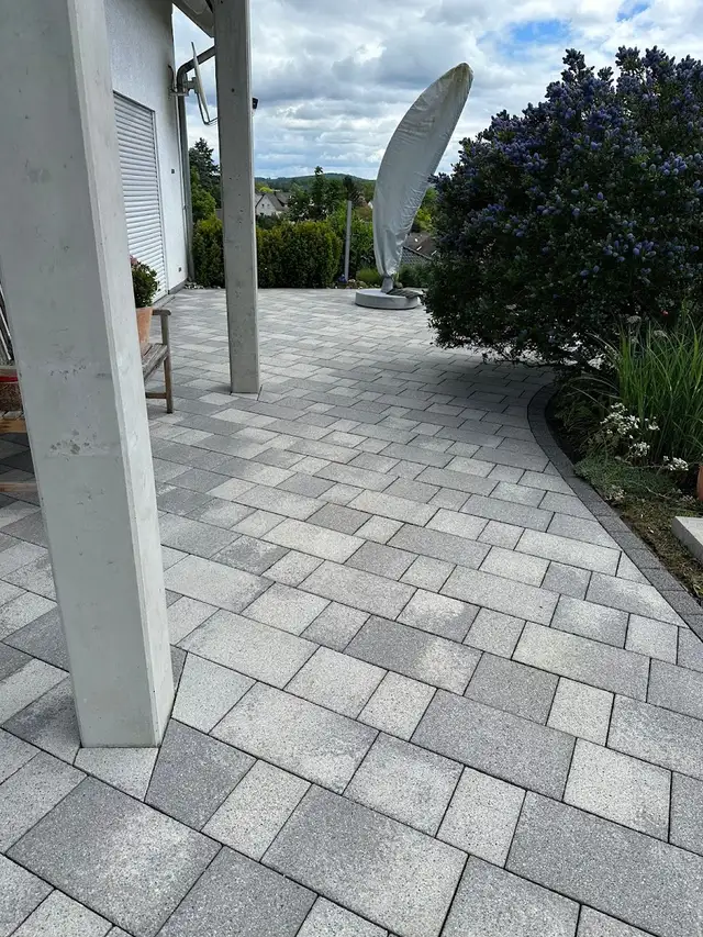 Gereinigtes Pflaster, Terrasse und Hoffläche im Lahn-Dill-Kreis (39)